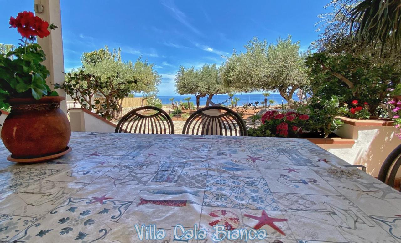 Villa Cala Bianca Кастелламмаре-дель-Голфо Экстерьер фото
